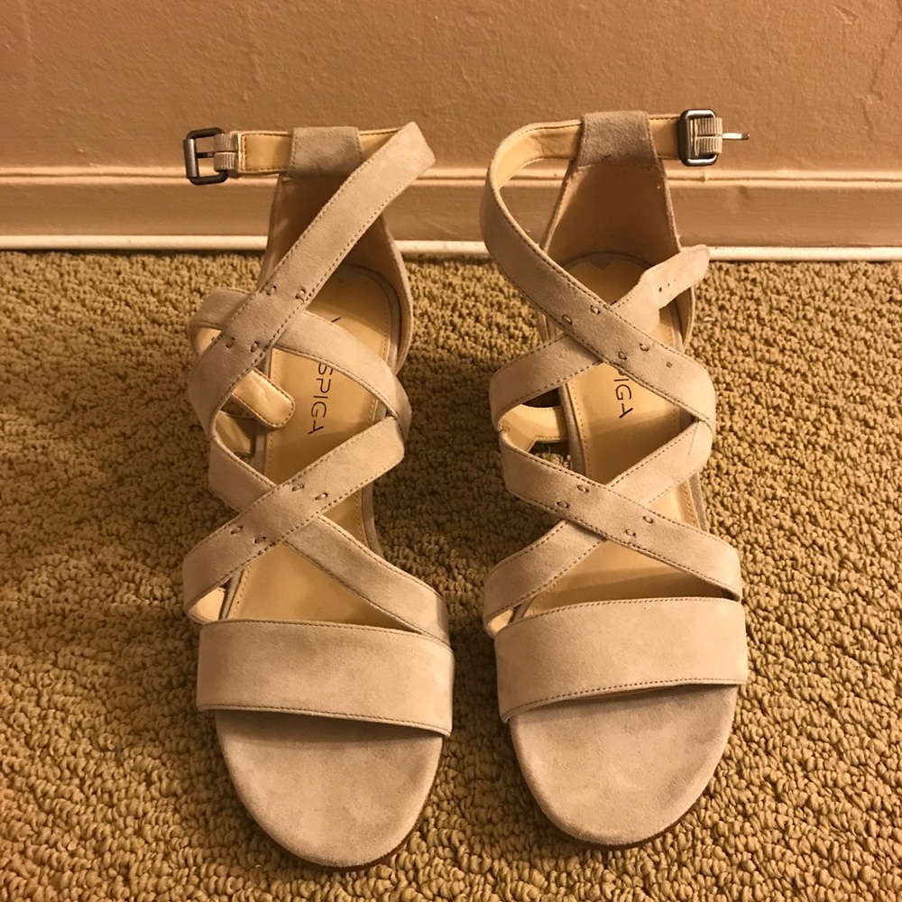 Via spiga heels